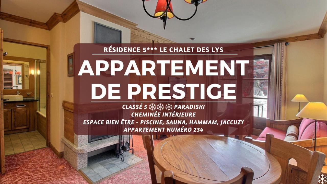 Arc 1950 - Suite De Prestige - Cheminee Interieur Les Arcs  Exteriör bild